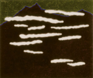Smoke on the hill | 2003 | 83x86 cm | oil on canvas