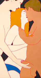 Touch | 2010 | 130x70 cm | oil on canvas