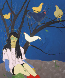 Der heilige Franziscus | 2014 | 190x220 cm | oil on canvas