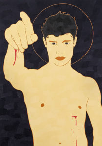 Christus-In hoc signo vinces | 2014 | 120x85 cm | oil on canvas