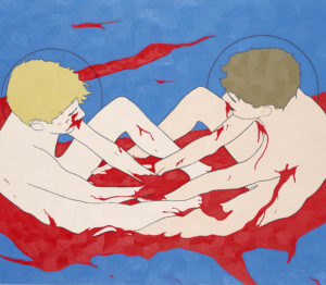 Die heiligen Exuperius und Kandid | 2009 | 130,5x150,5 cm | oil on canvas