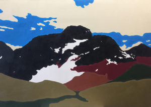 Piz Julier | 2016 | 85x120 cm | oil on canvas
