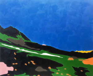 On Flüela Pass | 2016 |	90x110 cm | oil on canvas